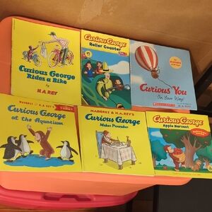 Curious George Book Set Of 6